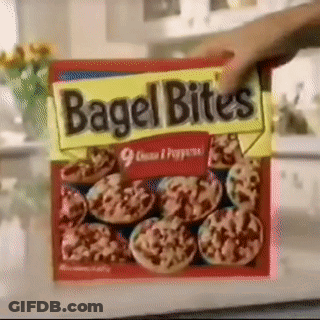 Man In Suit Giving Speech Says We Got Bagels Woo GIF