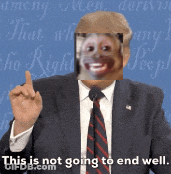 Man In Suit Giving Speech This Is Not Going To End Well GIF