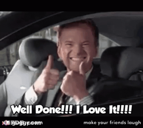 Man In Suit Giving Thumbs Up GIF