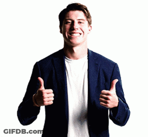 Man In Suit Giving Thumbs Up GIF