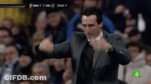 Man In Suit Giving Thumbs Up In Front Of Crowd GIF