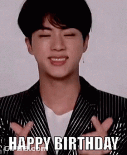 Man In Suit Happy Birthday Gesture GIF