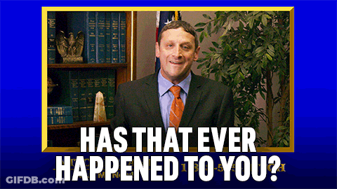 Man In Suit Has That Ever Happened To You GIF