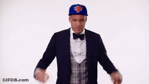 Man In Suit Hat And Bow Tie Dancing GIF
