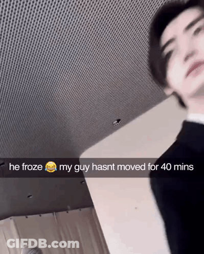 Man In Suit: He Froze My Guy 40 Mins GIF
