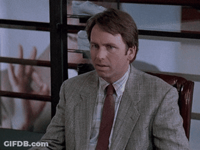 Man In Suit Head Scratch GIF