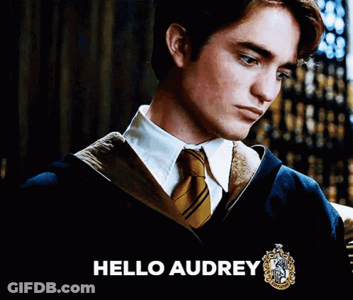 Man In Suit Hello Audrey GIF