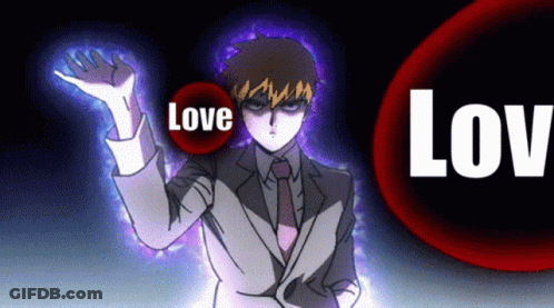 Man In Suit Holding Hand Up To Love Circle GIF
