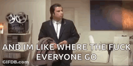Man In Suit Holding Jacket And Talking GIF