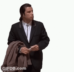 Man In Suit Holding Jacket Over Shoulder GIF