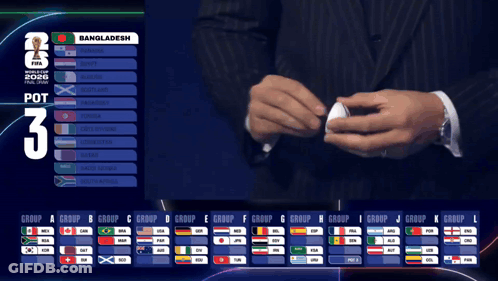 Man In Suit Holding Paper Near Pot 3 Screen GIF