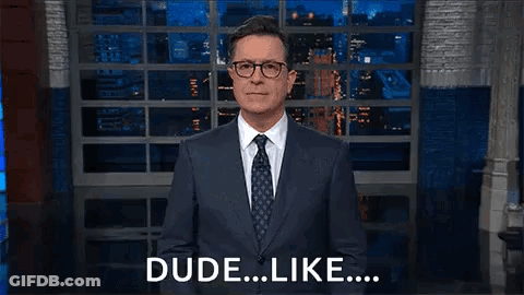 Man In Suit Holding Paper Saying Dude I Like GIF