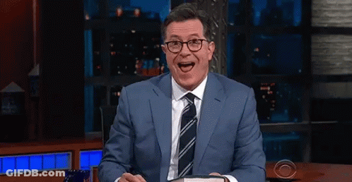 Man In Suit Holding Popcorn Saying This Is A Disaster GIF