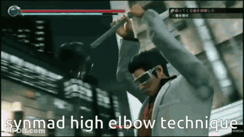 Man In Suit Holding Sword GIF