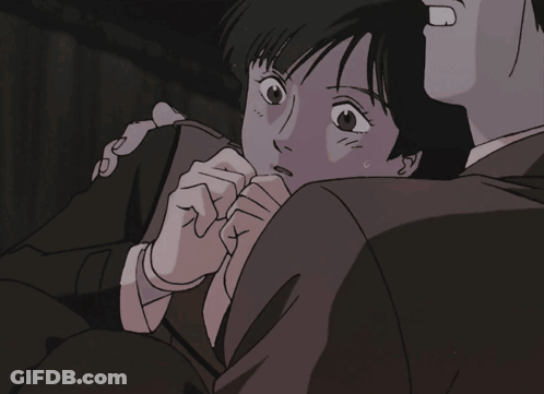 Man In Suit Holding Woman Surprised GIF