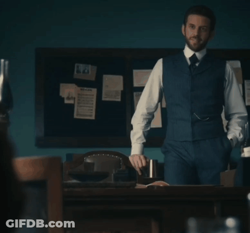 Man In Suit I Will Think On It GIF