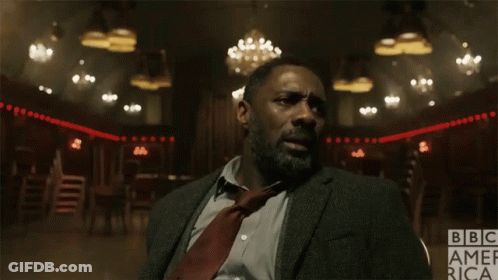 Man In Suit In Dark Room BBC America GIF