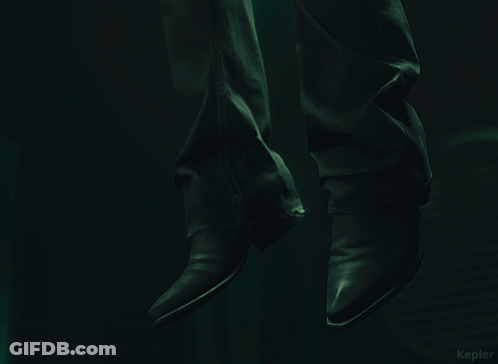 Man In Suit In Front Of Green Curtain Kepler GIF