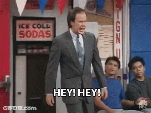 Man In Suit In Front Of Ice Cold Soda Vending Machine GIF