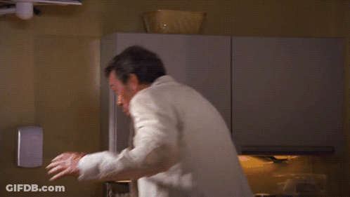 Man In Suit In Front Of That's A Sign GIF