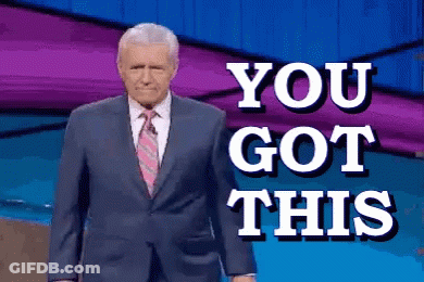 Man In Suit In Front Of You Got This Sign GIF