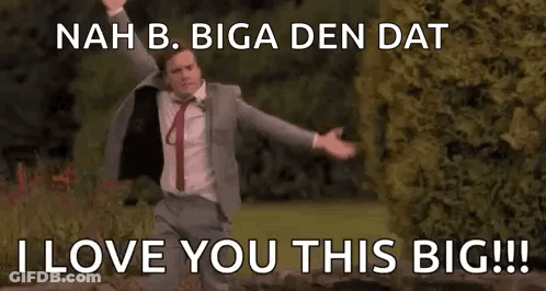 Man In Suit Jumping In Park GIF