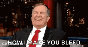 Man In Suit Laughing How I Made You Bleed GIF