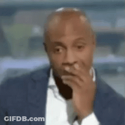 Man In Suit Looking Over Shoulder Blurry GIF