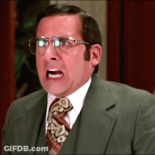 Man In Suit Making Face GIF