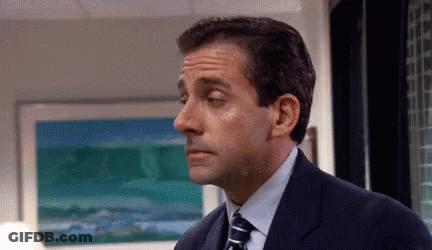 Man In Suit Making Face GIF