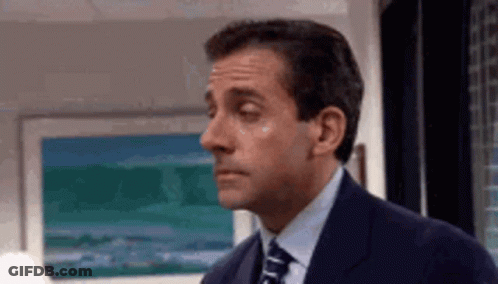 Man In Suit Making Face GIF