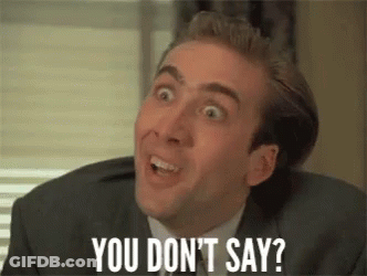 Man In Suit Making Funny Face GIF