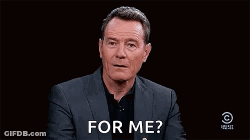 Man In Suit Making Funny Face Asking For Me GIF
