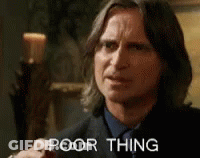 Man In Suit Making Funny Face Saying Poor Thing GIF