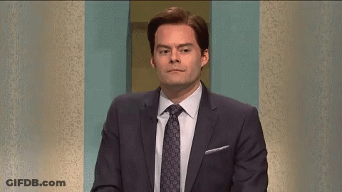 Man In Suit Making Funny Face GIF