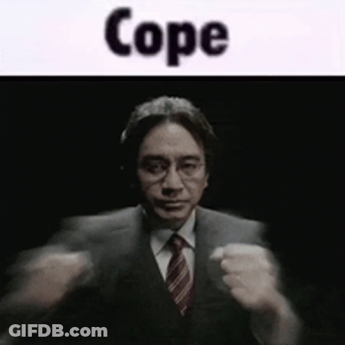 Man In Suit Making Funny Face With Hands In Air GIF