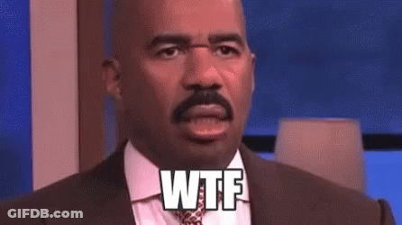 Man In Suit Making Funny Face WTF GIF