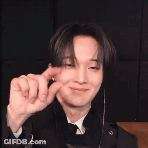 Man In Suit Making Heart Shape GIF