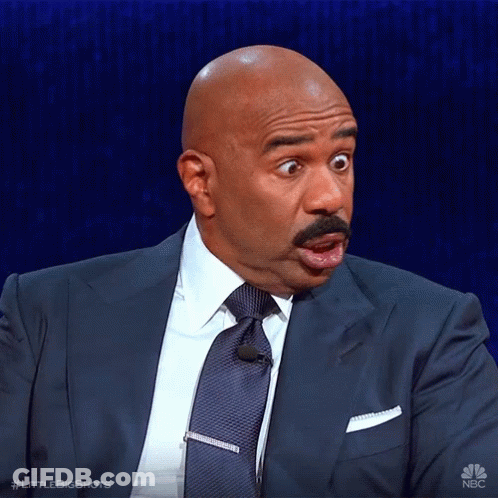 Man In Suit Making Surprised Face GIF