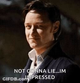 Man In Suit Not Gonna Lie Im Impressed GIF