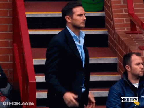 Man In Suit On Stairs Heitse GIF