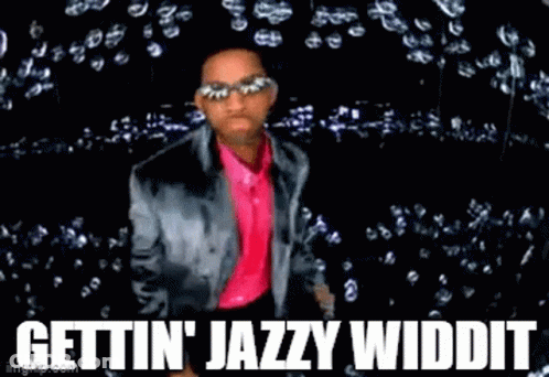 Man In Suit Pink Shirt Gettin Jazzy Widdit GIF