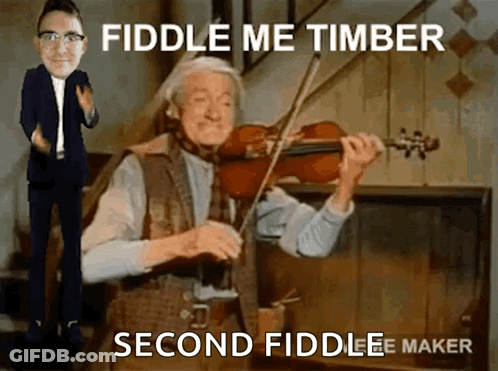 Man In Suit Playing Violin Fiddle Me Timber GIF
