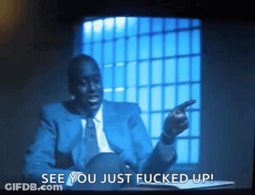 Man In Suit Pointing At Camera GIF