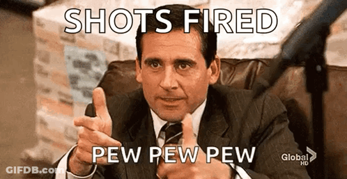 Man In Suit Pointing At Camera GIF