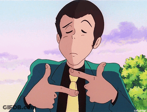 Man In Suit Pointing At Chest GIF