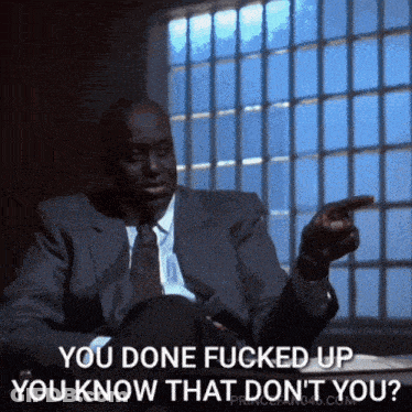 Man In Suit Pointing At Someone GIF