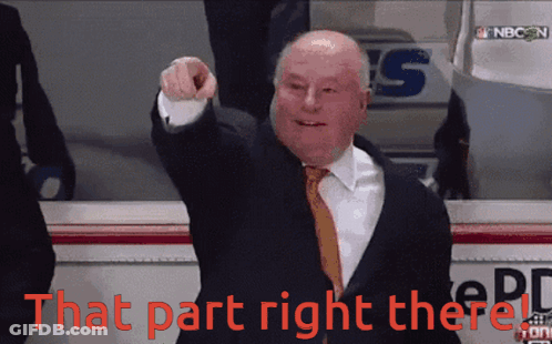 Man In Suit Pointing At That GIF
