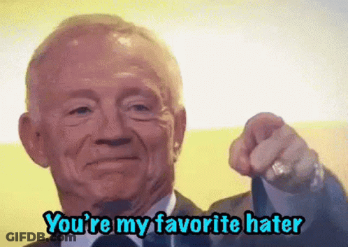 Man In Suit Pointing Says You're My Favorite Hater GIF