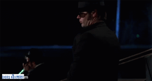 Man In Suit Pointing To Chest Blues Brothers GIF